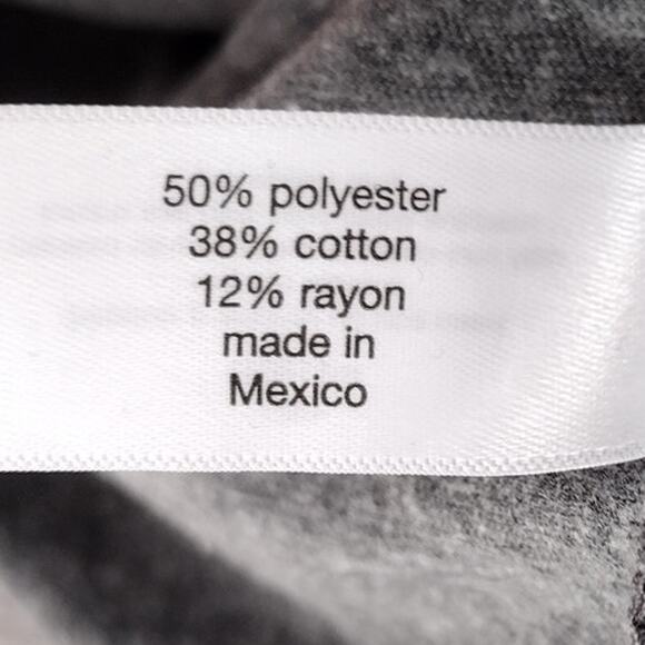 Lane Bryant NEW Heather Gray AMERICA Graphic Longline Tee Womens 1X 14/16 - Picture 6 of 10